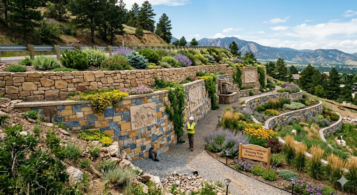 Decorative Landscape Retaining Walls